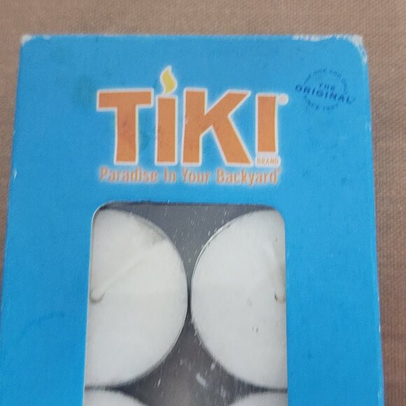 The Original Tiki Brand 12pk Tealight Citronella Candles .45oz ea. Outdoor Only - Picture 4 of 16